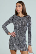 A HAMPTONS HOLIDAY PEARL MINI DRESS