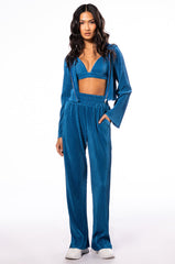ASTRID PLEATED BRALETTE