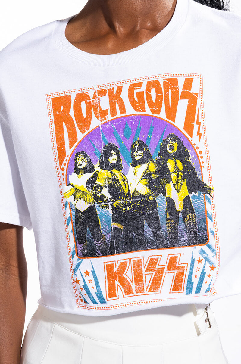 ROCK ON SLEEVELESS BAND TANK TOP