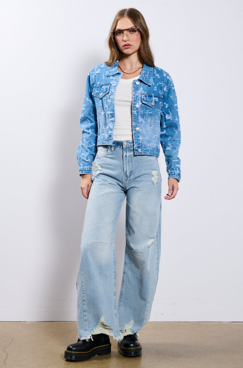 SHE KNEW IT DENIM PANT